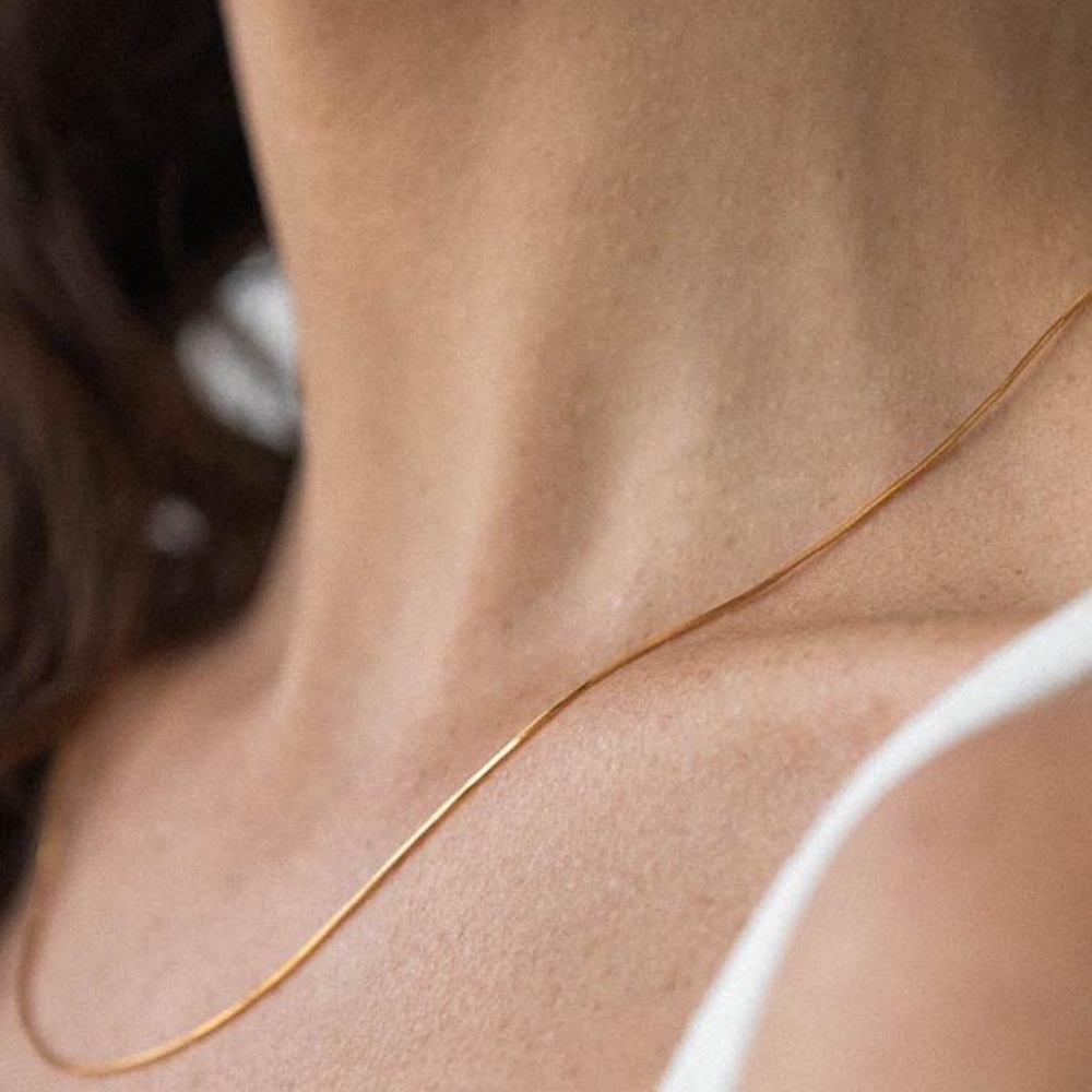 Think Snake Chain Necklace - Picture 5 of 5